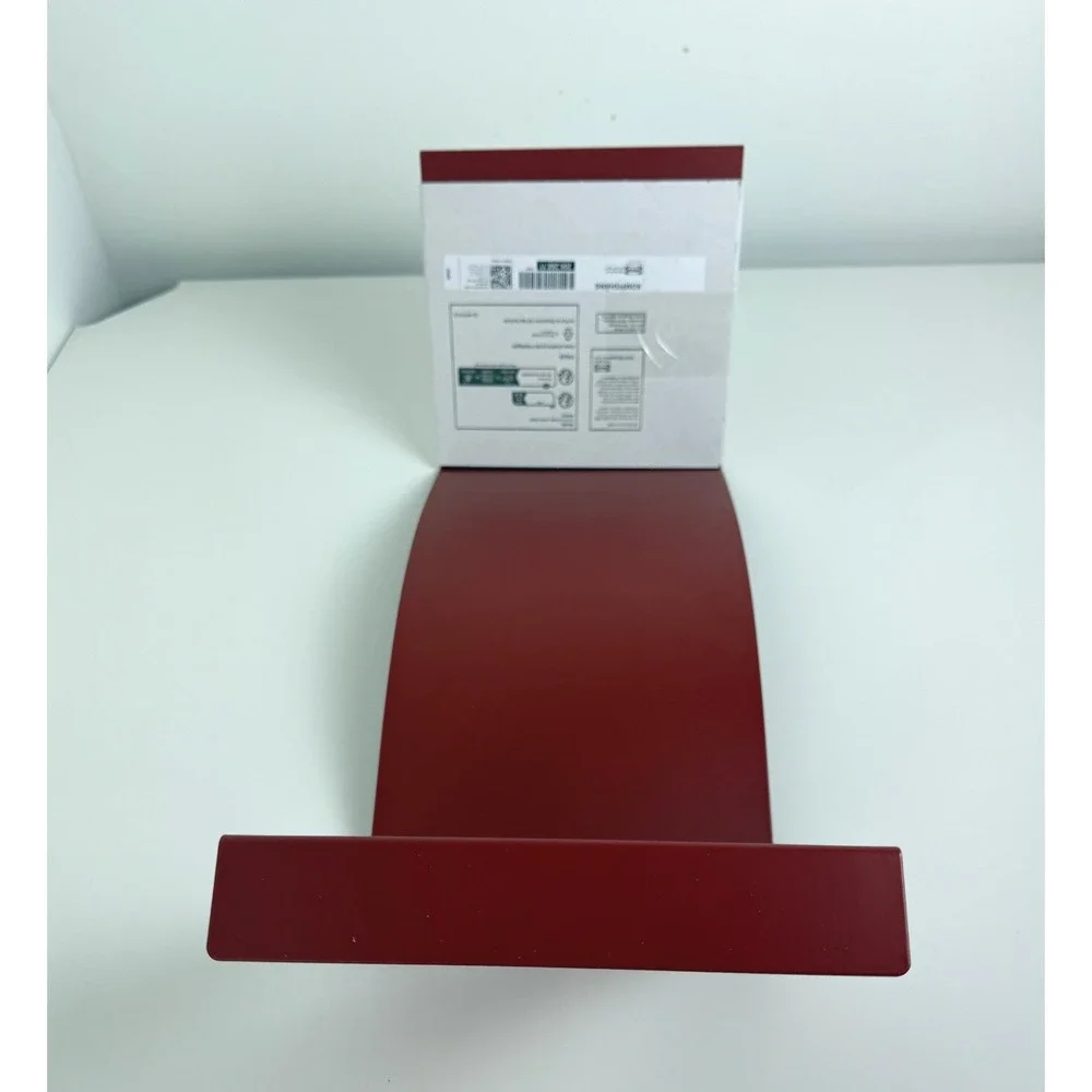 IKEA KOMPISHANG Book Display Stand Dark Red Metal 206.288.11 New